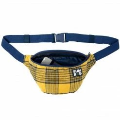 Bumbag Mens Flanders Basic 'Yellow Plaid' Sling Bag