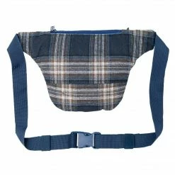 Bumbag Flanders Deluxe 'Blue Plaid' Sling Bag