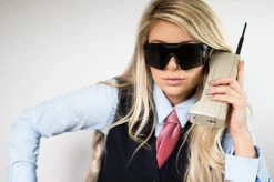 Heat Wave Mens Future Tech Sunglasses - Black Polarized Z87+