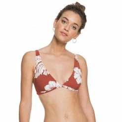 Roxy Garden Trip Elongated Triangle Bikini Top Womens