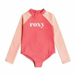 Roxy Kids Girl's (2-7) Heater L/S Rashguard Onesie