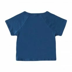 Roxy Kids Girl's (4-14) Chest Floral Stripe Tee