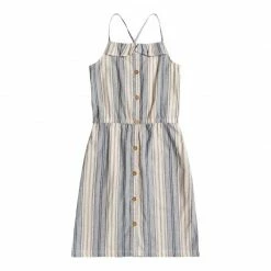 Roxy Womens Girl's (4-14) Nature Creature Strappy Midi Dress
