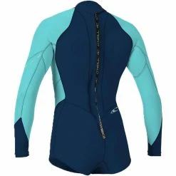 Girl's O'Neill Bahia 2/1mm Back Zip Long Sleeve Surfsuit SP21 Kids