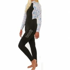 Kids Girl's Sisstrevolution 7 Seas 3/2mm Flatlock Back Zip Fullsuit
