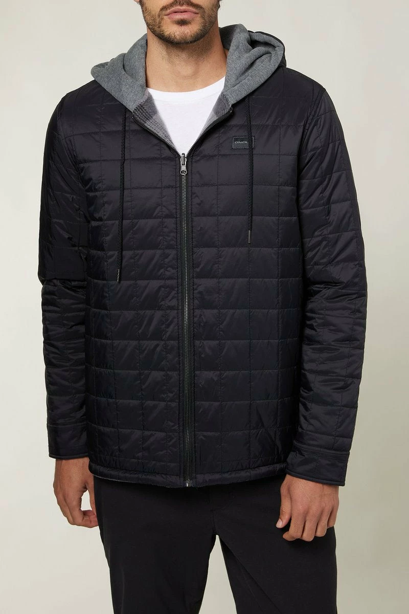 O'Neill Glacier Hooded Reversible Jacket Mens 5 O'Neill Glacier Hooded Reversible Jacket Mens