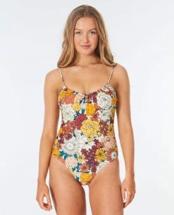 Rip Curl Womens Golden Days Cheeky One Piece Swim