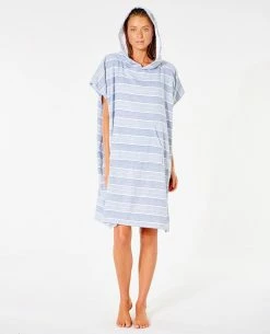 Rip Curl Womens Nomad Stripe Hooded Towel