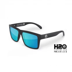 Heat Wave Mens H2O Vise Floating Sunglasses In Polarized Galaxy