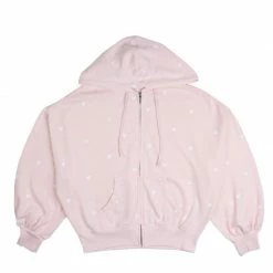 Jack's Surfboards Hearts Full Zip Up Hoodie
