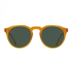 Raen Mens Remmy Polarized Sunglasses - Honey / Green