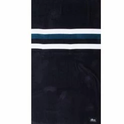 Alton Horizon Towel In Black/White