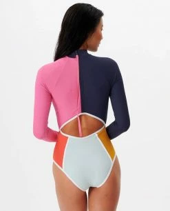 Rip Curl Heat Wave L/S One Piece Swimsuit