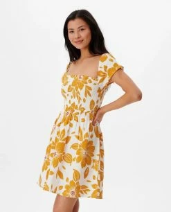 Rip Curl Azalea Mini Dress Womens 6 Rip Curl Azalea Mini Dress Womens