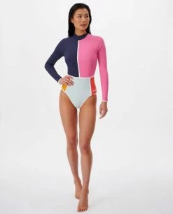 Rip Curl Heat Wave L/S One Piece Swimsuit