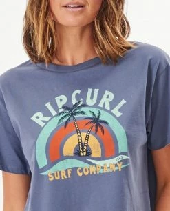 Rip Curl Womens Sunny Paradise Crop S/S Tee