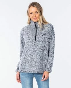 Rip Curl Dark N Stormy 1/4 Zip Crew Jumper