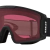 Oakley Line Miner™ L Snow Goggles (Prizm Dark Grey / Matte Black) Mens