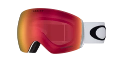 Oakley Flight Deck™ L Snow Goggles (Prizm Torch / Matte White) Mens