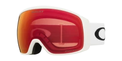 Oakley Mens Flight Tracker L Snow Goggles (Prizm Torch / Matte White)