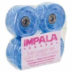 Impala RollerSkates Impala Light Up Wheel 4pk In Blue