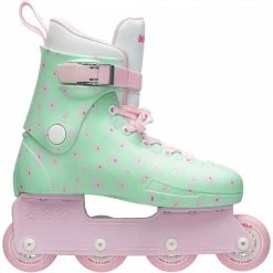 Impala RollerSkates Womens Impala Lightspeed Inline Skates In Mint Flower Power