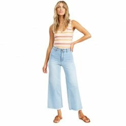 Wrangler X Billabong Free Fall High-Waisted Denim Pants