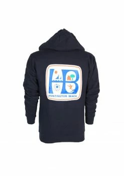 Jack's Surfboards Mens HB City Logo Pullover Hoodie