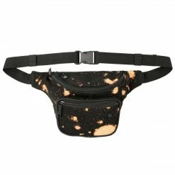 Bumbag Mens Jackson Deluxe 'Black With Acid Spot' Sling Bag