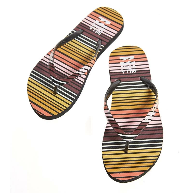 Billabong Dama Rubber Flip Flop Sandals Womens 15 Billabong Dama Rubber Flip Flop Sandals Womens
