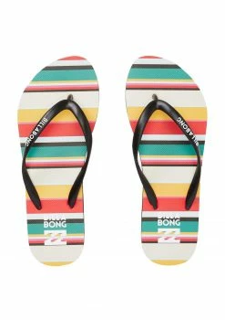 Billabong Dama Rubber Flip Flop Sandals Womens 35 Billabong Dama Rubber Flip Flop Sandals Womens