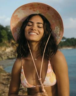 Billabong Womens Tipton Straw Lifeguard Hat