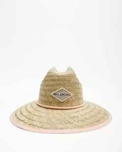 Billabong Womens Tipton Straw Lifeguard Hat
