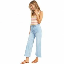 Wrangler X Billabong Free Fall High-Waisted Denim Pants