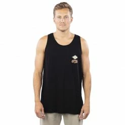 Rip Curl Mens Psych Shred Heritage Tank Top