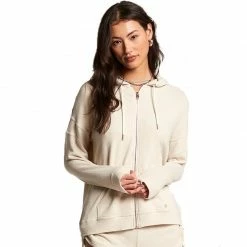 Volcom Womens Lil Zip Fleece Zip-Up Hoodie (PS)