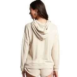 Volcom Womens Lil Zip Fleece Zip-Up Hoodie (PS)