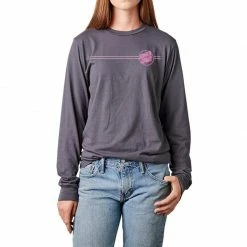 Santa Cruz Womens Linear Dot Boyfriend L/S Tee