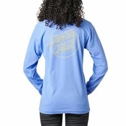 Santa Cruz Womens Linear Dot Boyfriend L/S Tee