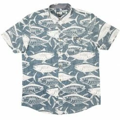 Salty Crew Longline Woven S/S Shirt