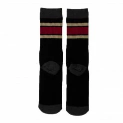 Jack's Surfboards Mens Men's Black Khaki Red Socks