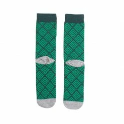 Jack's Surfboards Mens Men's Green Chevron Socks
