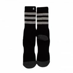 Jack's Surfboards Mens Socks-Black/Grey