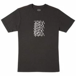 RVCA Multi Script S/S T-Shirt Mens
