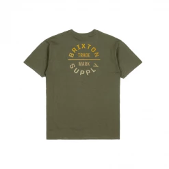 Brixton Mens Oath V S/S Standard T-Shirt (PS)