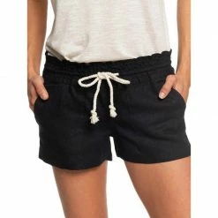 Roxy Womens Oceanside Linen Short