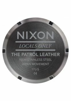 Nixon Mens Patrol Leather Watch