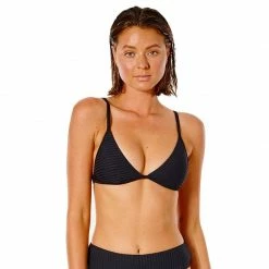 Rip Curl Premium Surf Banded Fixed Tri Bikini Top Womens