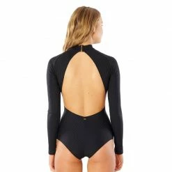 Rip Curl Premium Surf Good Coverage L/S One Piece Swimsuit Womens