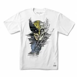 Mens Marvel X Primitive Wolverine Vintage Oversized S/S T-Shirt
